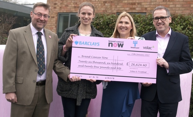 Pink bales in aid of breast cancer research re-launched